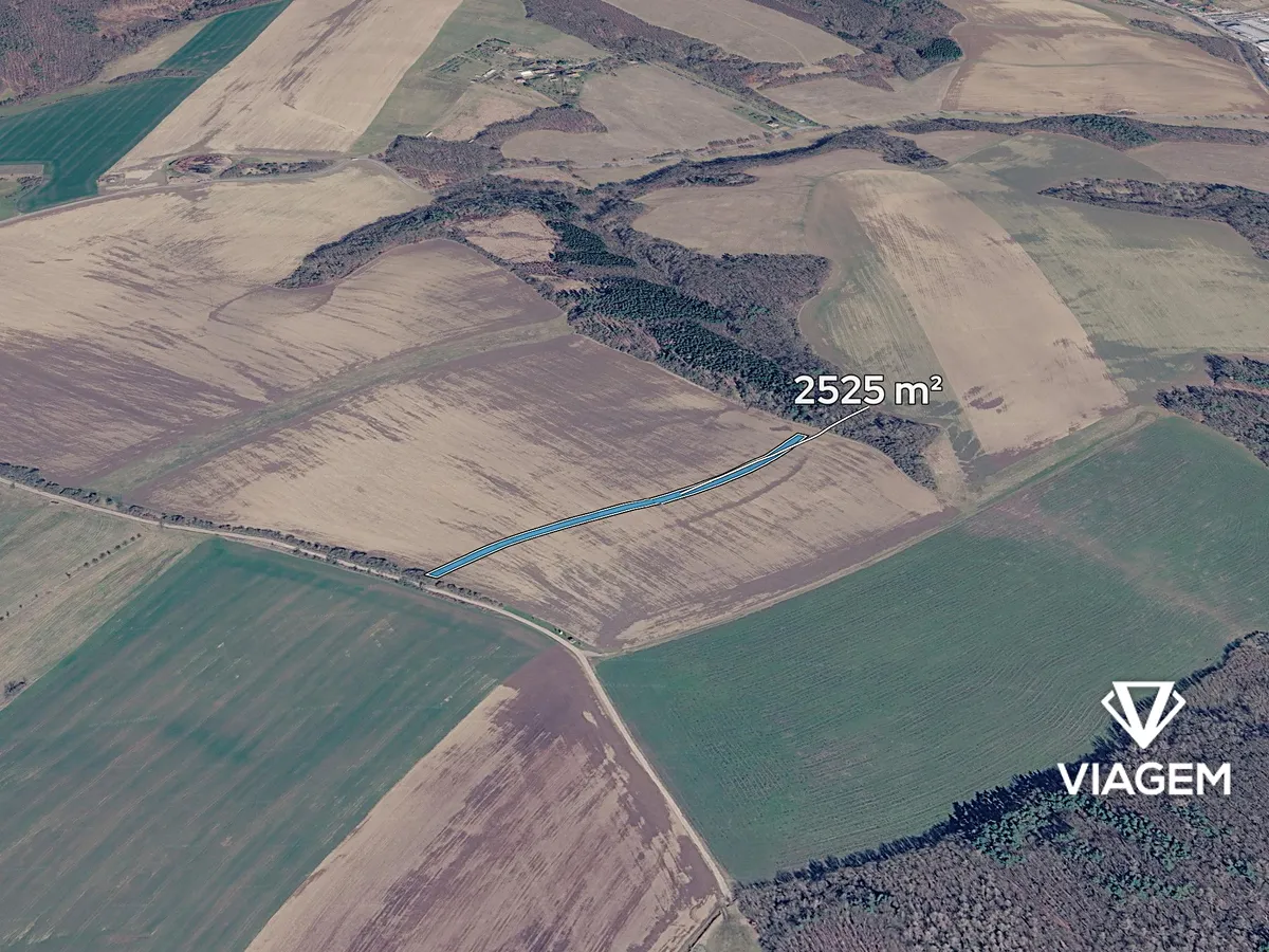 Prodej podílu 5/8 pole 1578 m²
